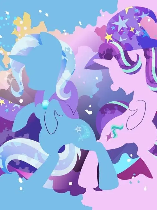 MaroonSlug1213의 Trixie Lulamoon and Starlight Glimmer