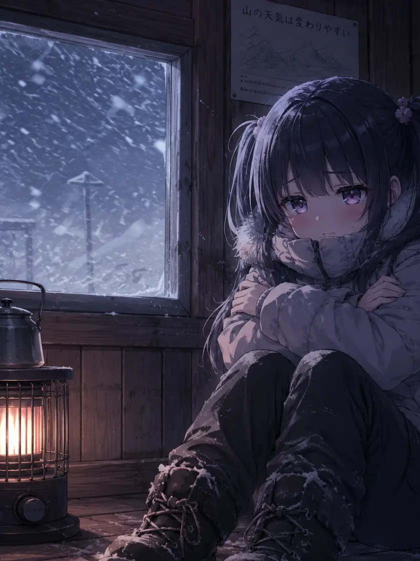 MatureCart5725의 雪山で遭難、小屋で少女と過ごす。