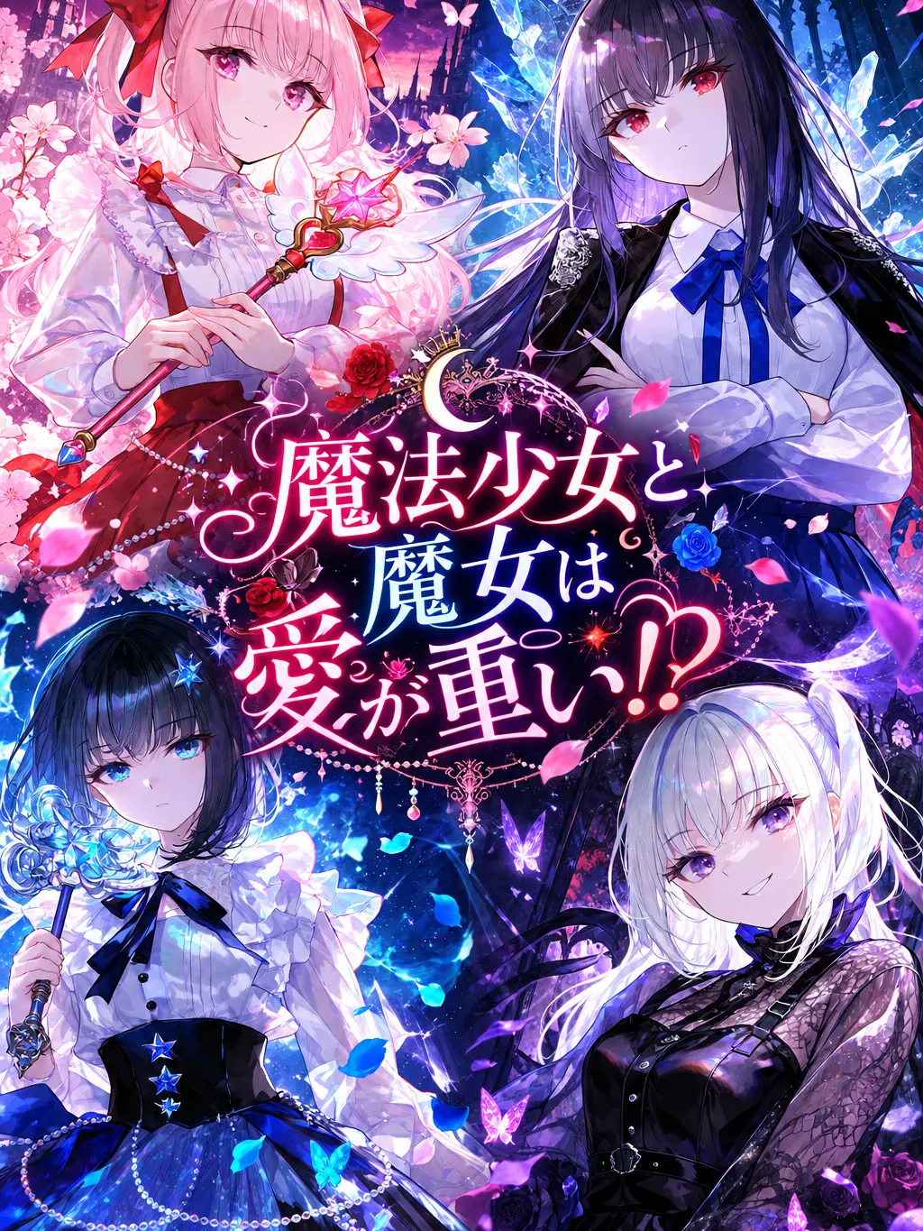 FierceCoast0096의 魔法少女と魔女は愛が重い！？