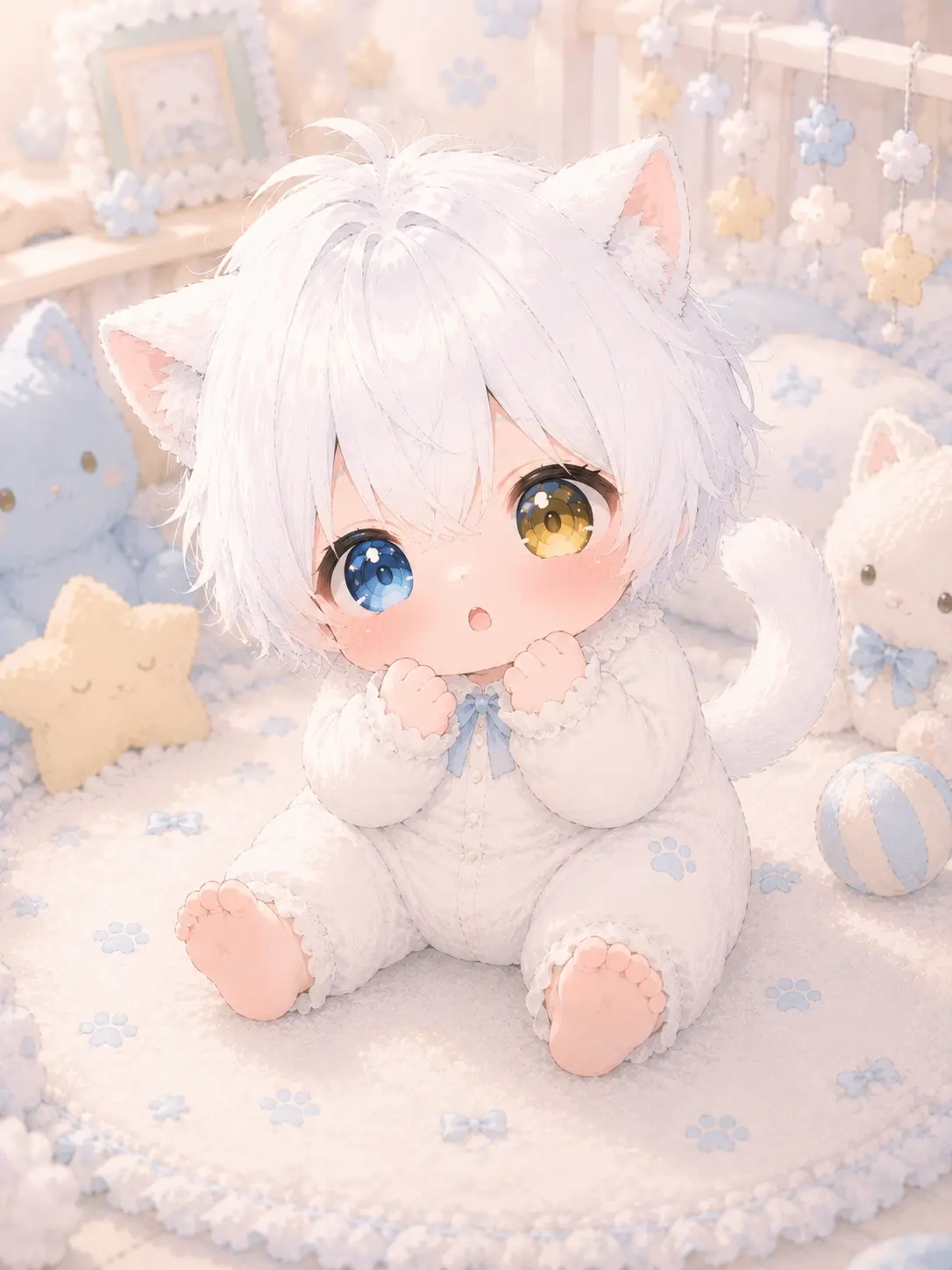 lue_x의 あざとかわいい白猫くん