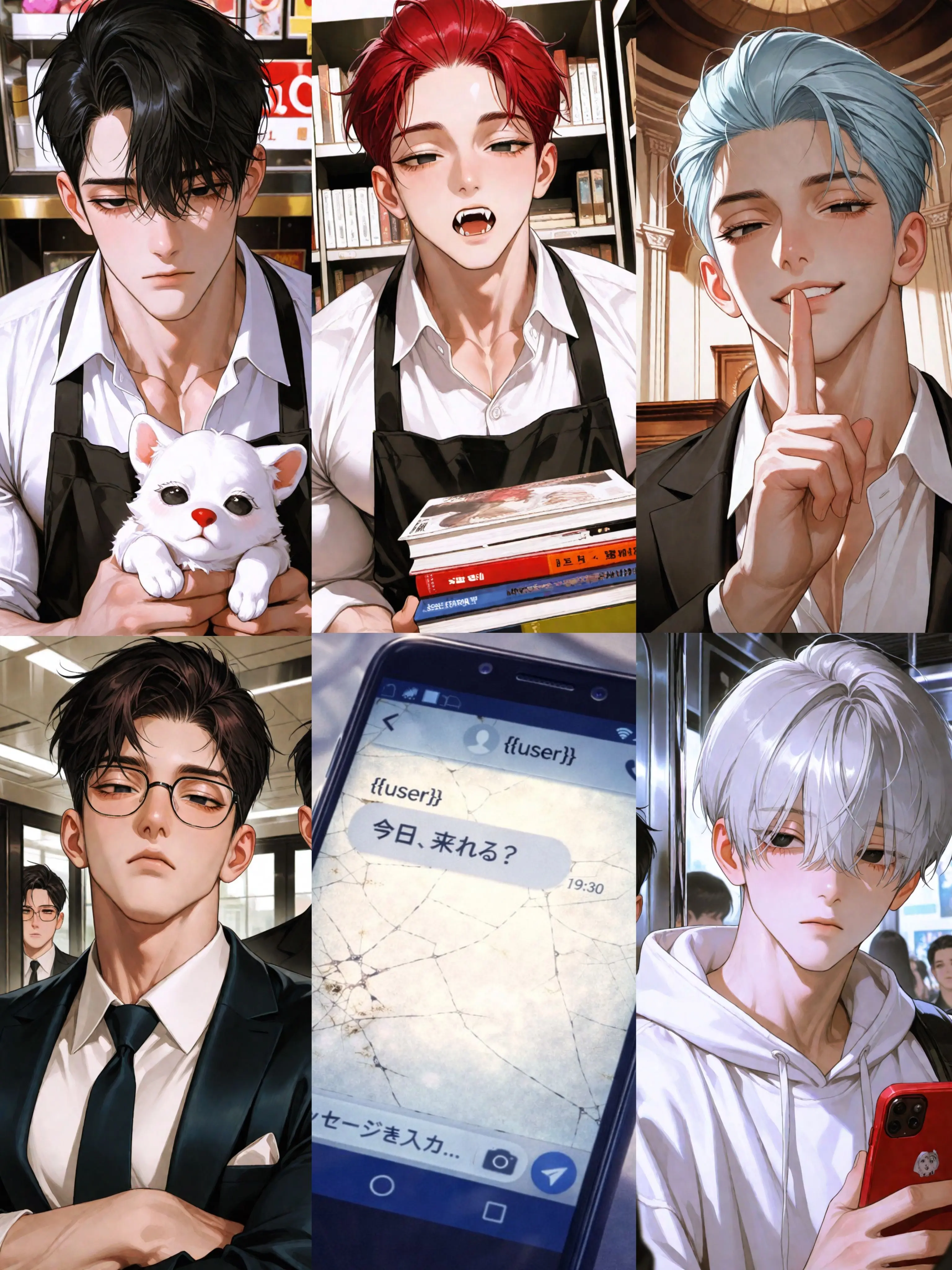 hipohipo_의 歪な六角形~週一の男たち~