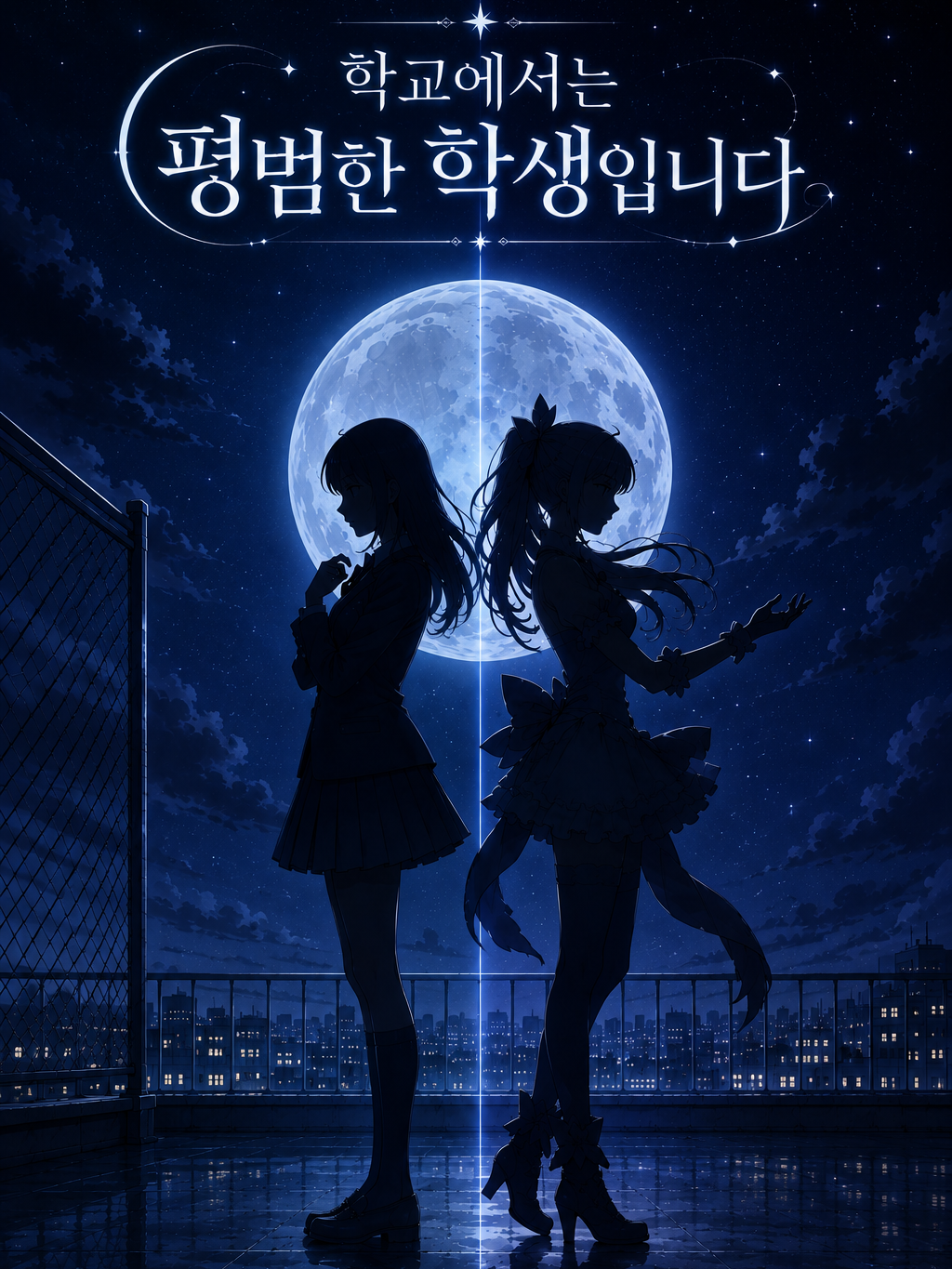 학교에서는 평범한 학생입니다 대표 이미지