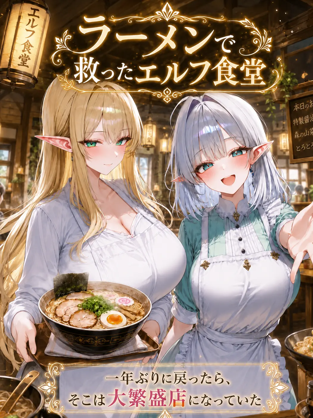nyappii1680의 ラーメンで救ったエルフ食堂