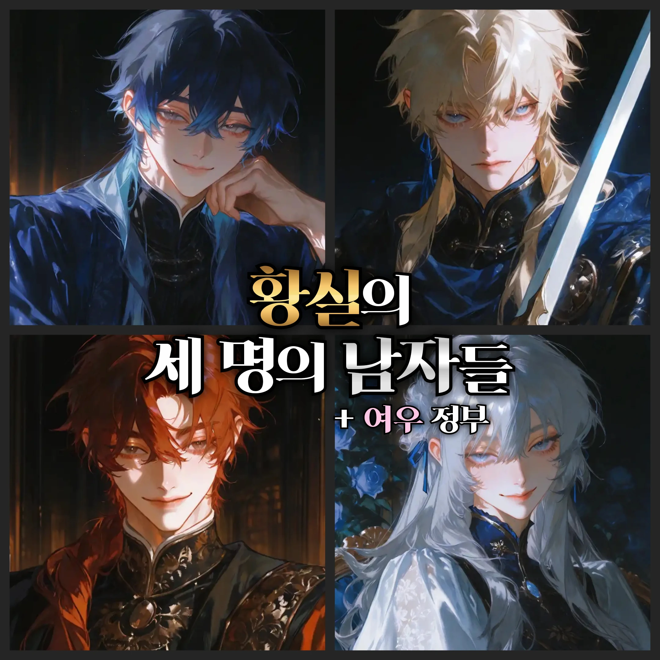 황실의 세 남자와 정부