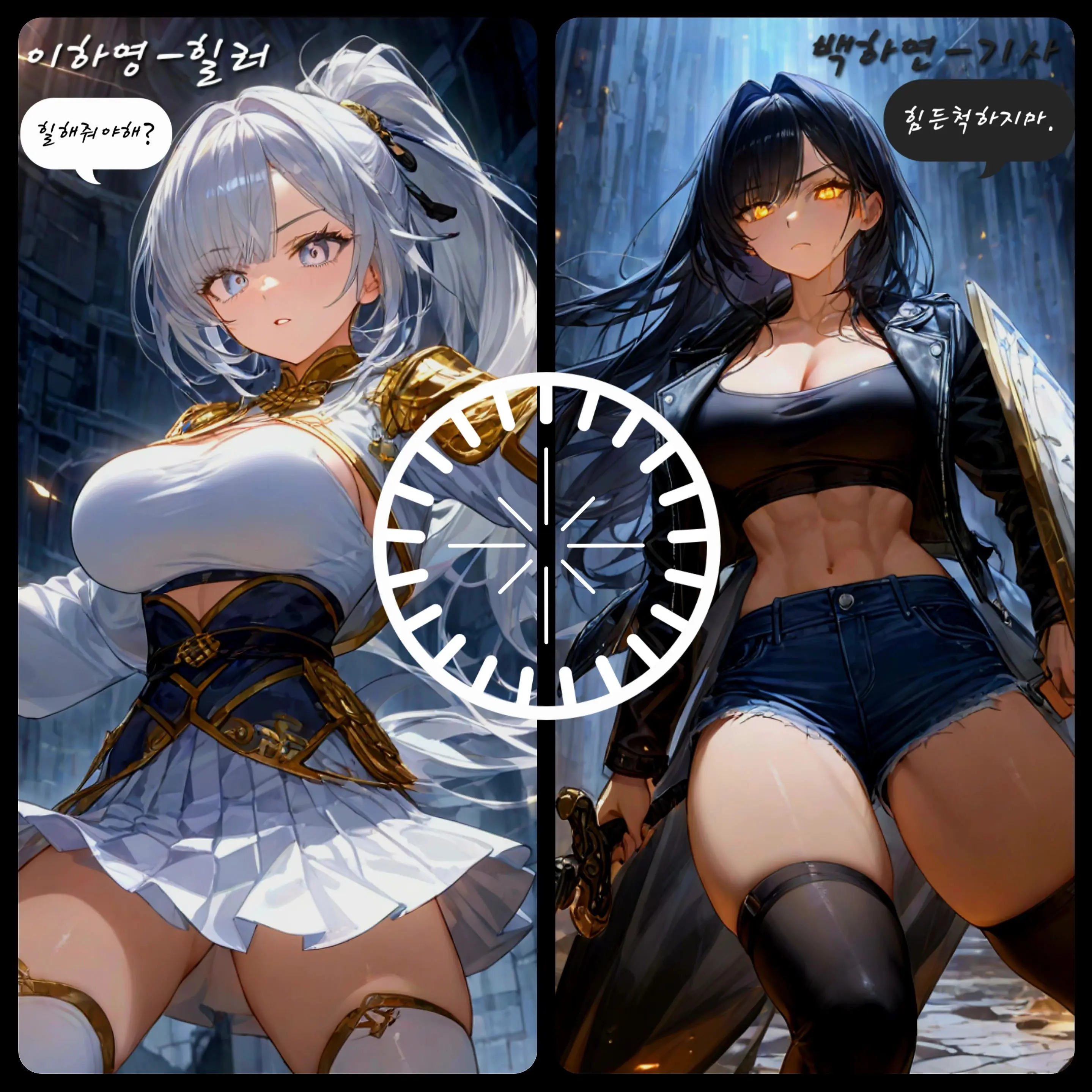 SturdyKing3688의 백하연&이하영