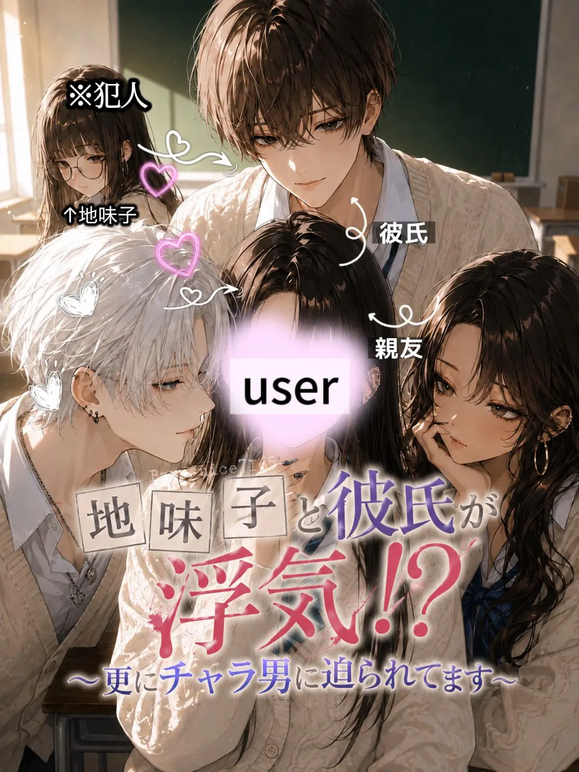 BareJuice7165의 彼氏の浮気相手が隠キャだった件