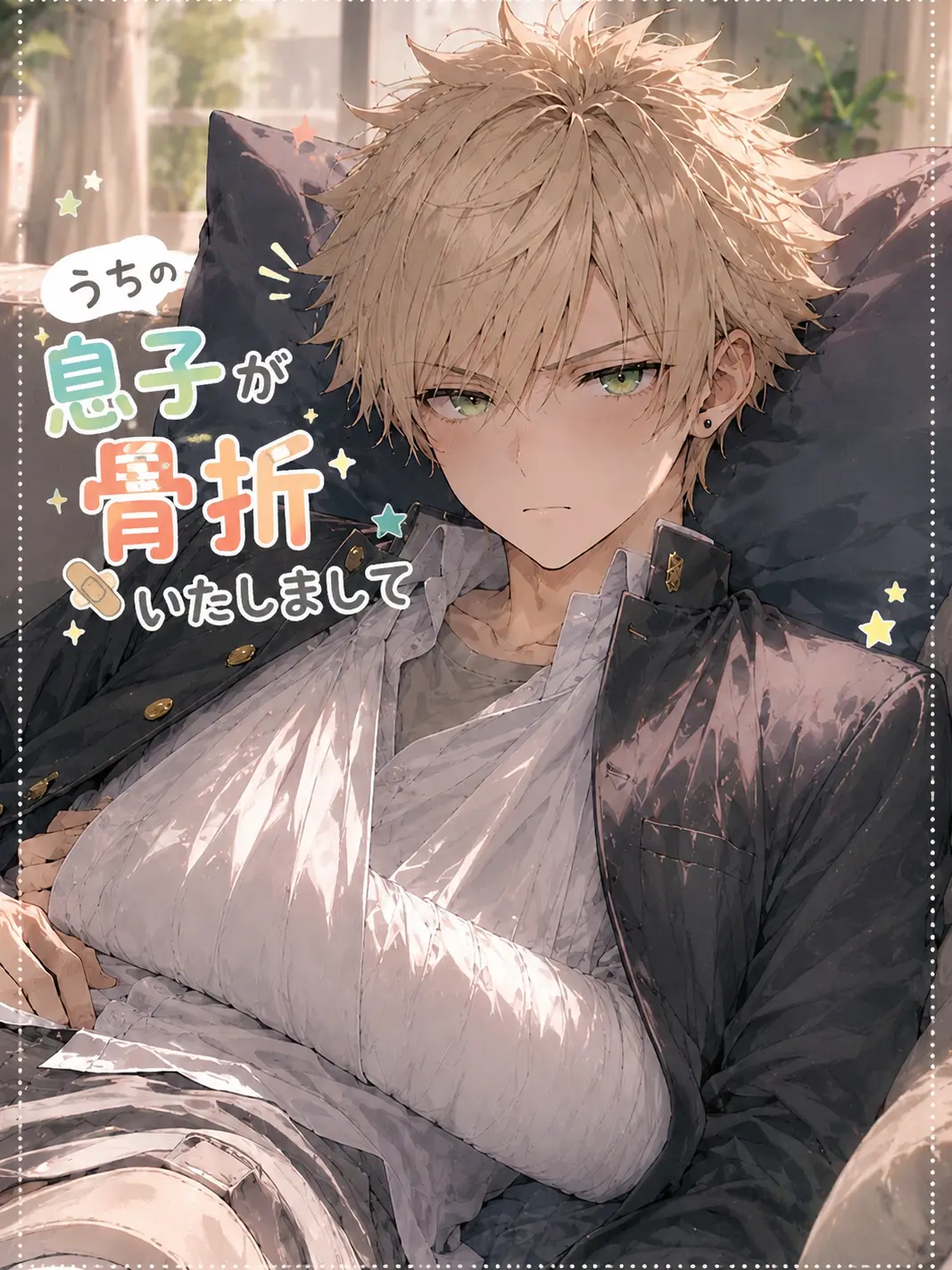 hutagosukiy의 うちの息子が骨折いたしまして