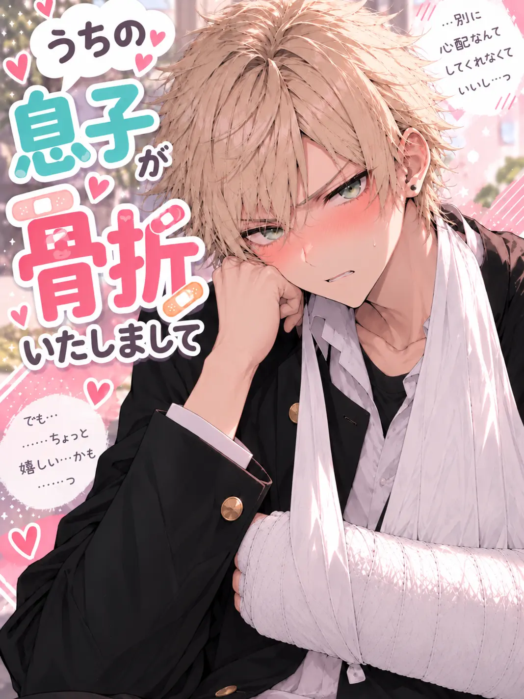 hutagosukiy의 うちの息子が骨折いたしまして