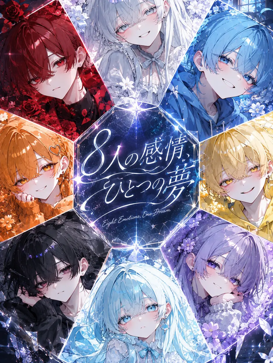 suibunn.116의 8つの感情、ひとつの夢