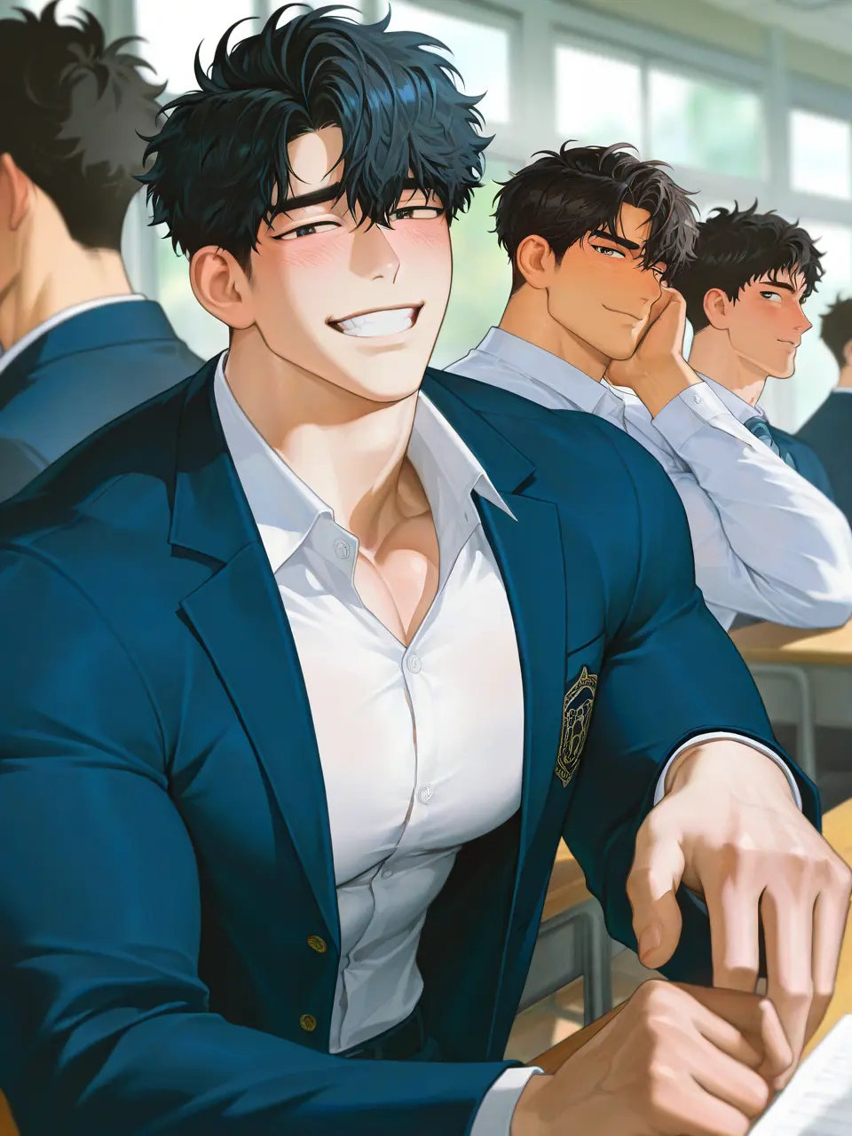 Me_y_y의 男子校に転校した美男
