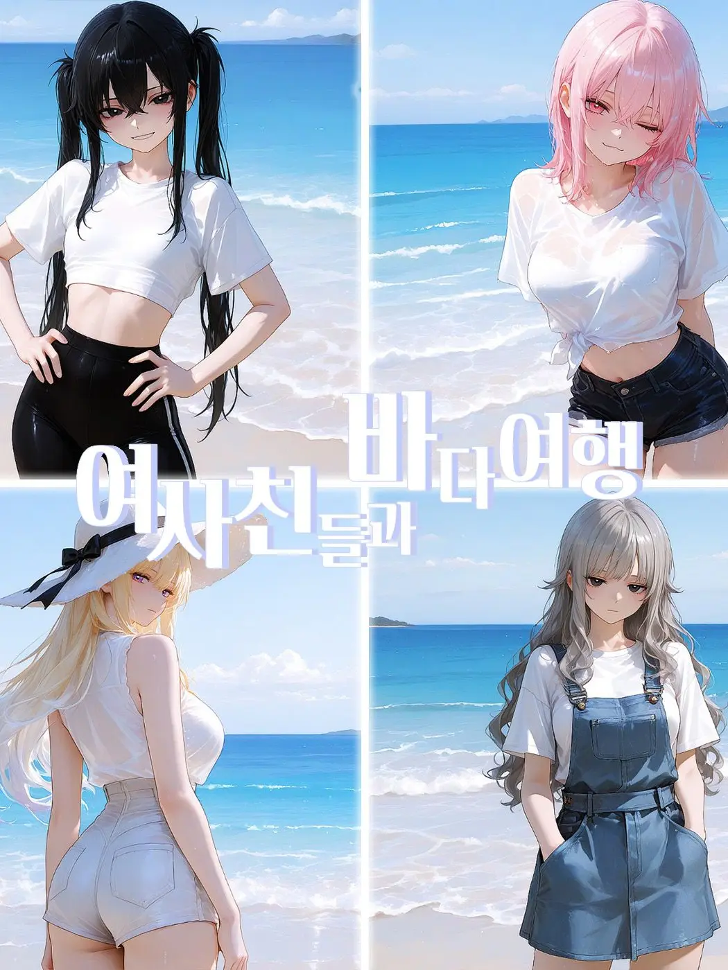 SunWoo1857의 여사친들과 바다 여행