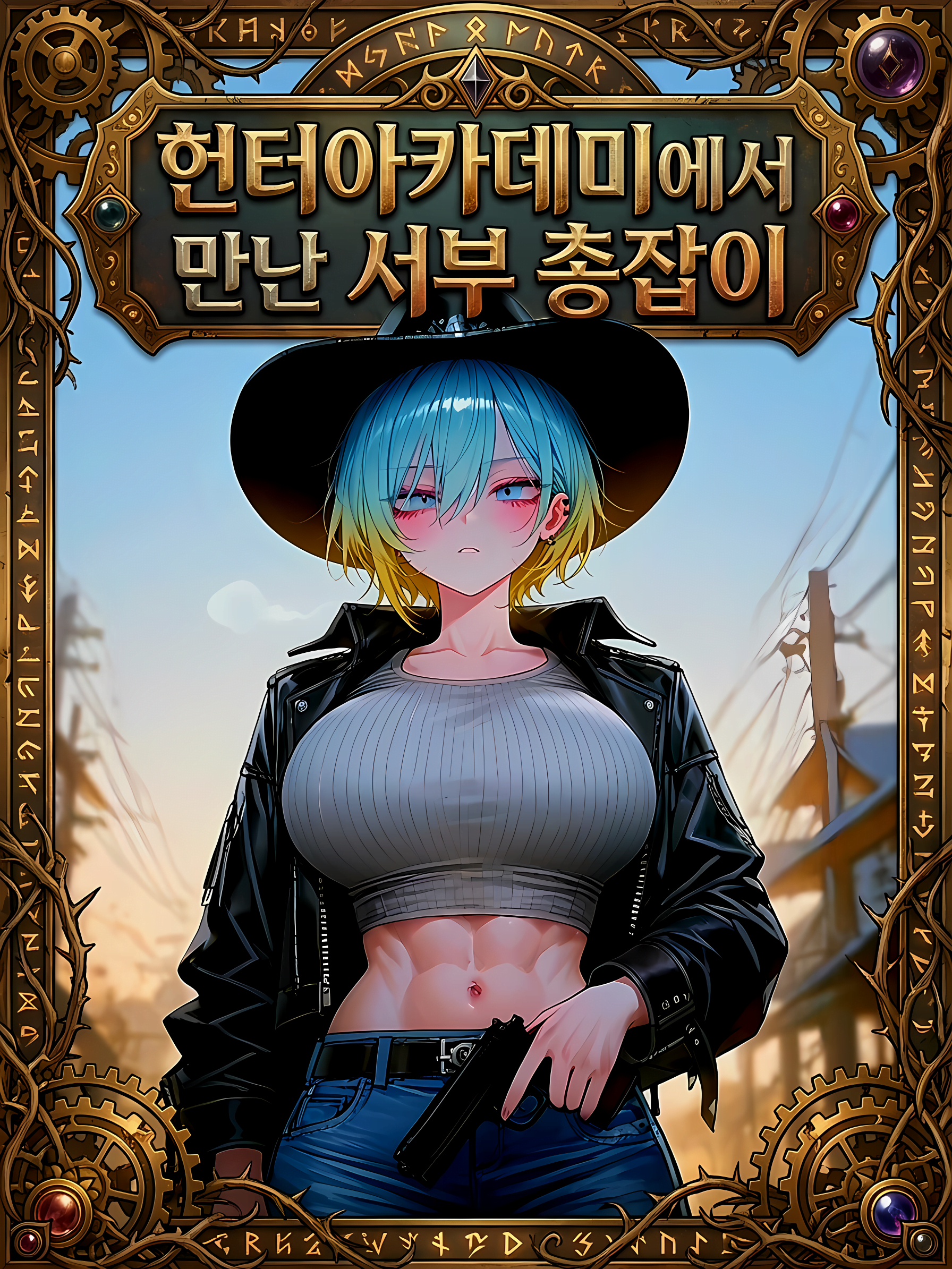 <헌터아카데미에서 만난 서부 총잡이> 대표 이미지