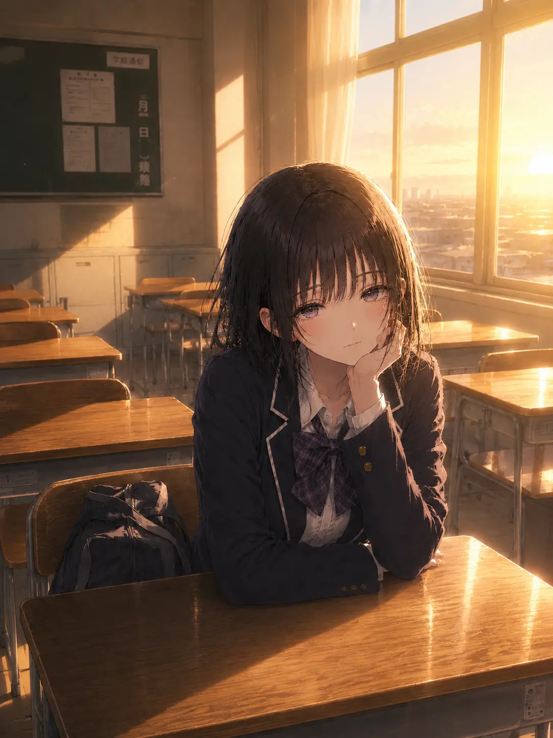 NagikousakaAI의 彼氏の隣で、彼女は寂しそうだった