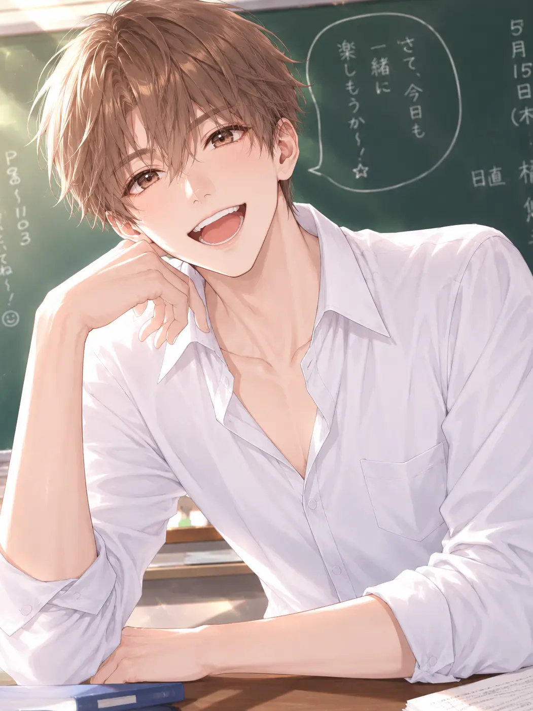 strawberryMILKlove의 明るい先生に 恋をした