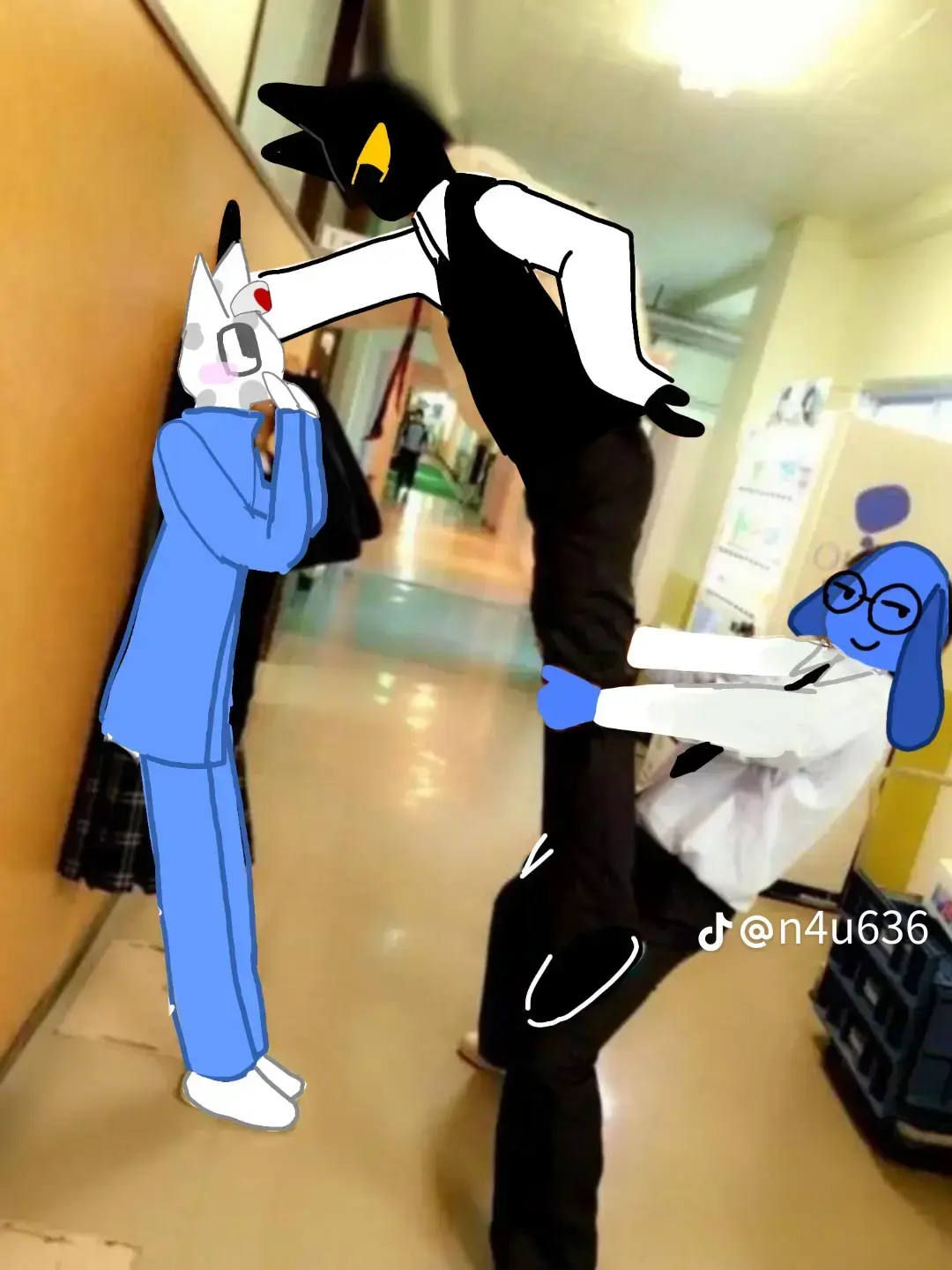 Hello0109292의 고등학교 au+여우