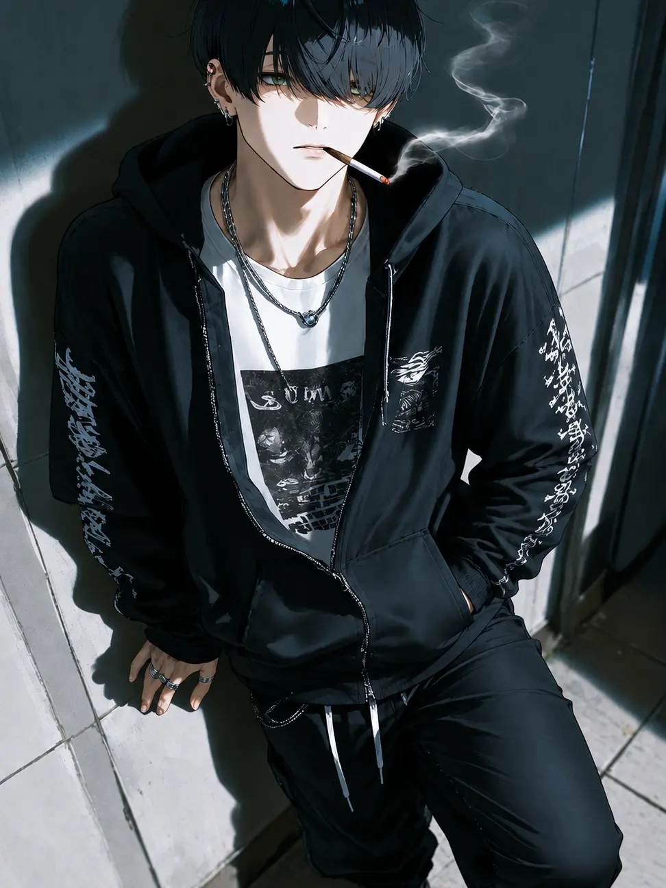 IcyBooby1880의 The Kind Senior at the Shisha Bar