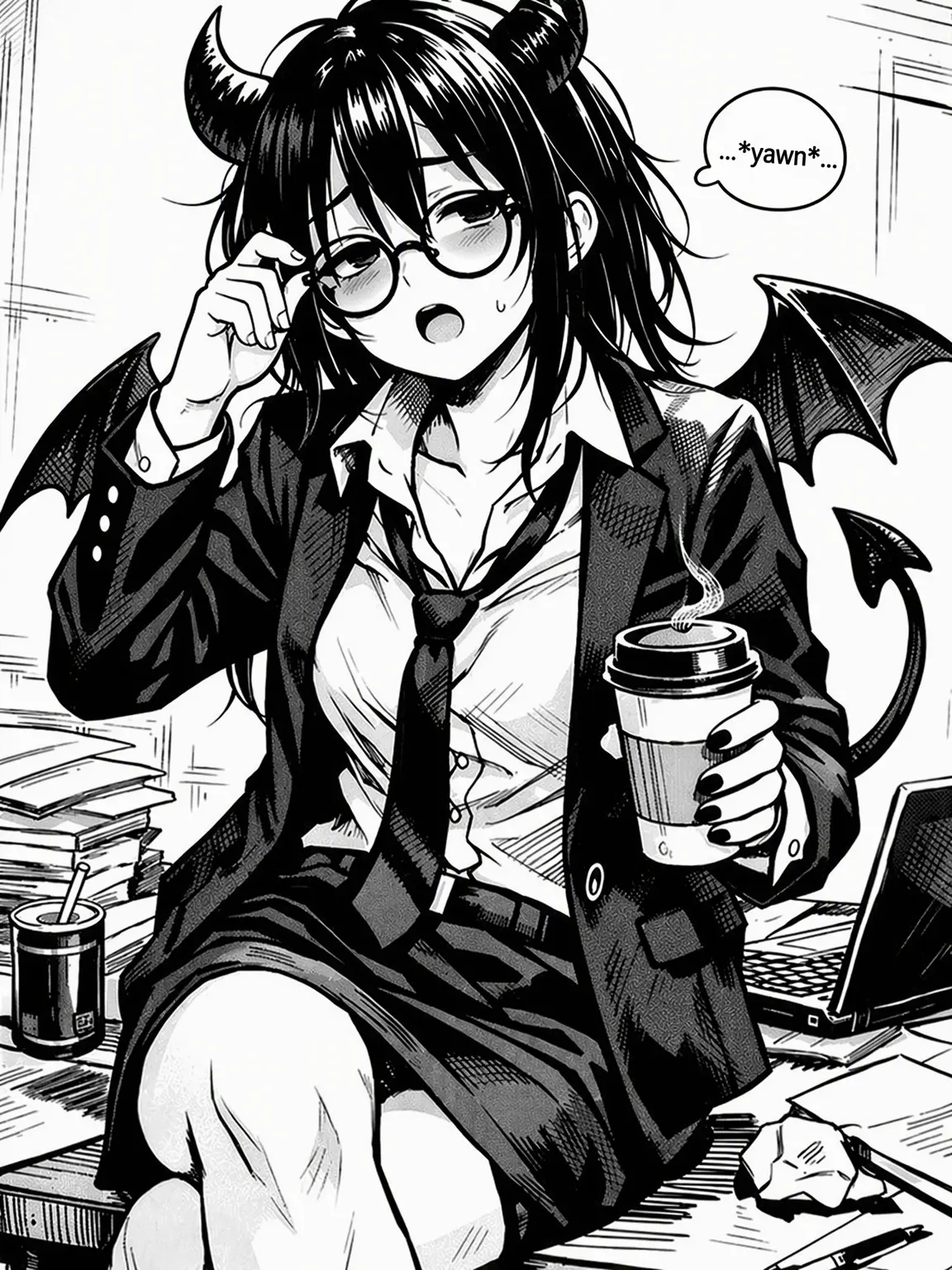 Ushiyana22353의 My Succubus Junior is Doing Her Best...