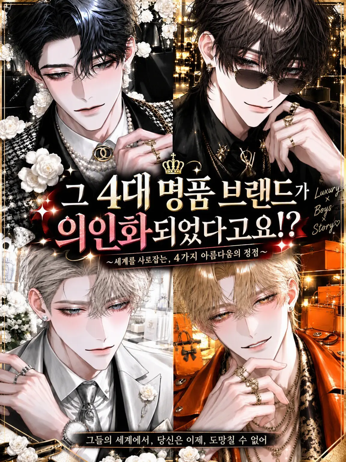 i_eat_zeta의 그 4대 명품 브랜드가 의인화됐다고요!?