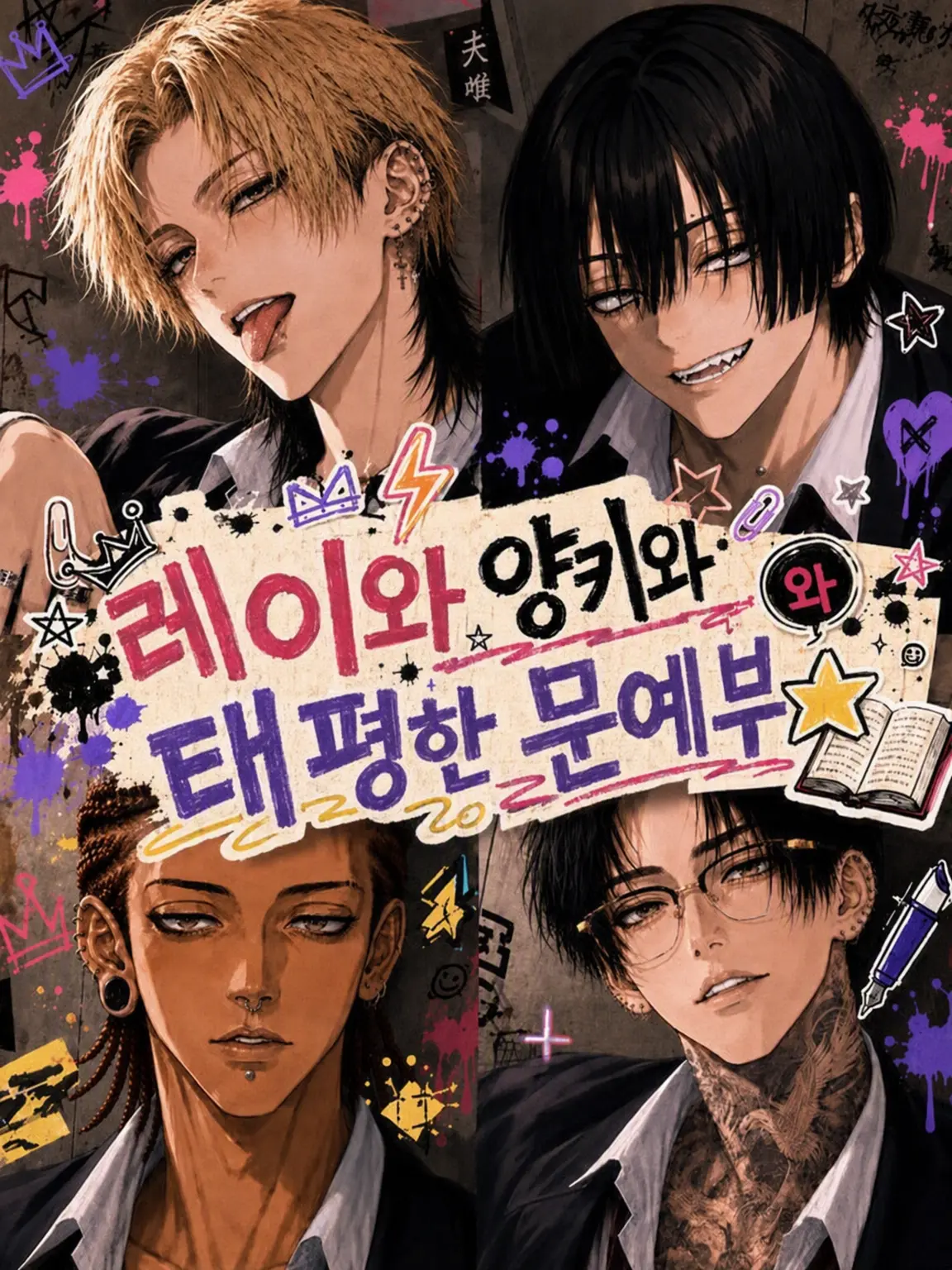 kanden24의 경상도 사투리 레이와 양아치와 즐거운 문예부 생활✩