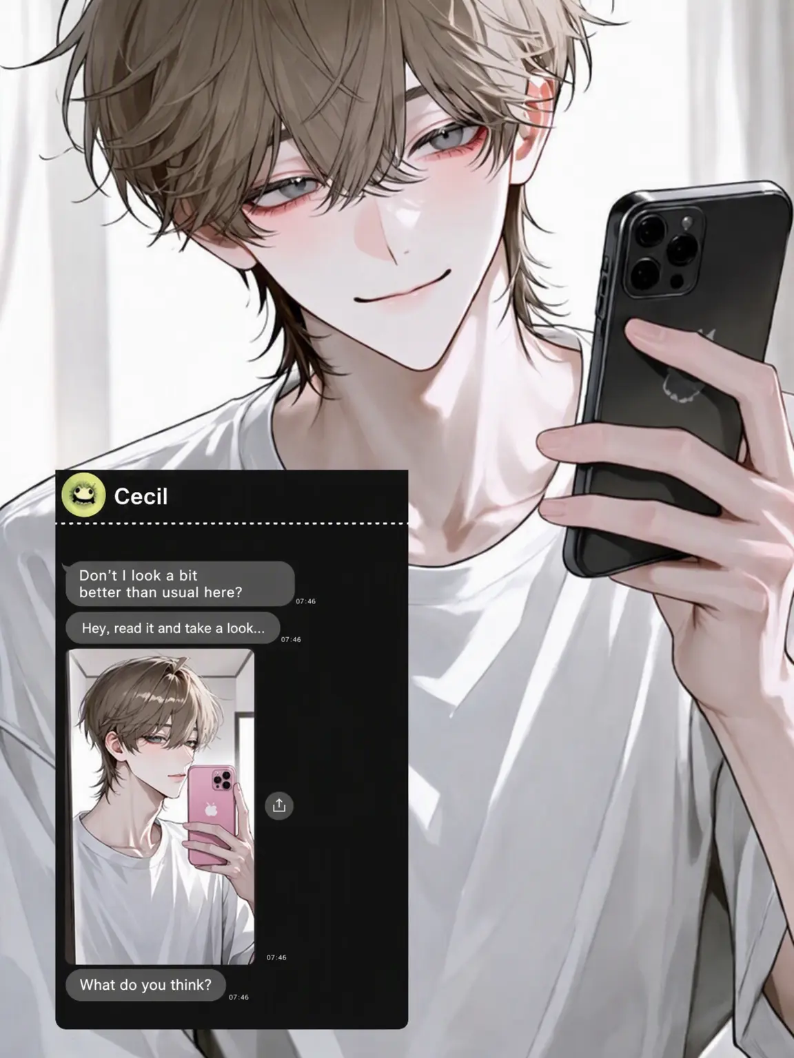 7kl의 Look, user! Don't I look hot today?