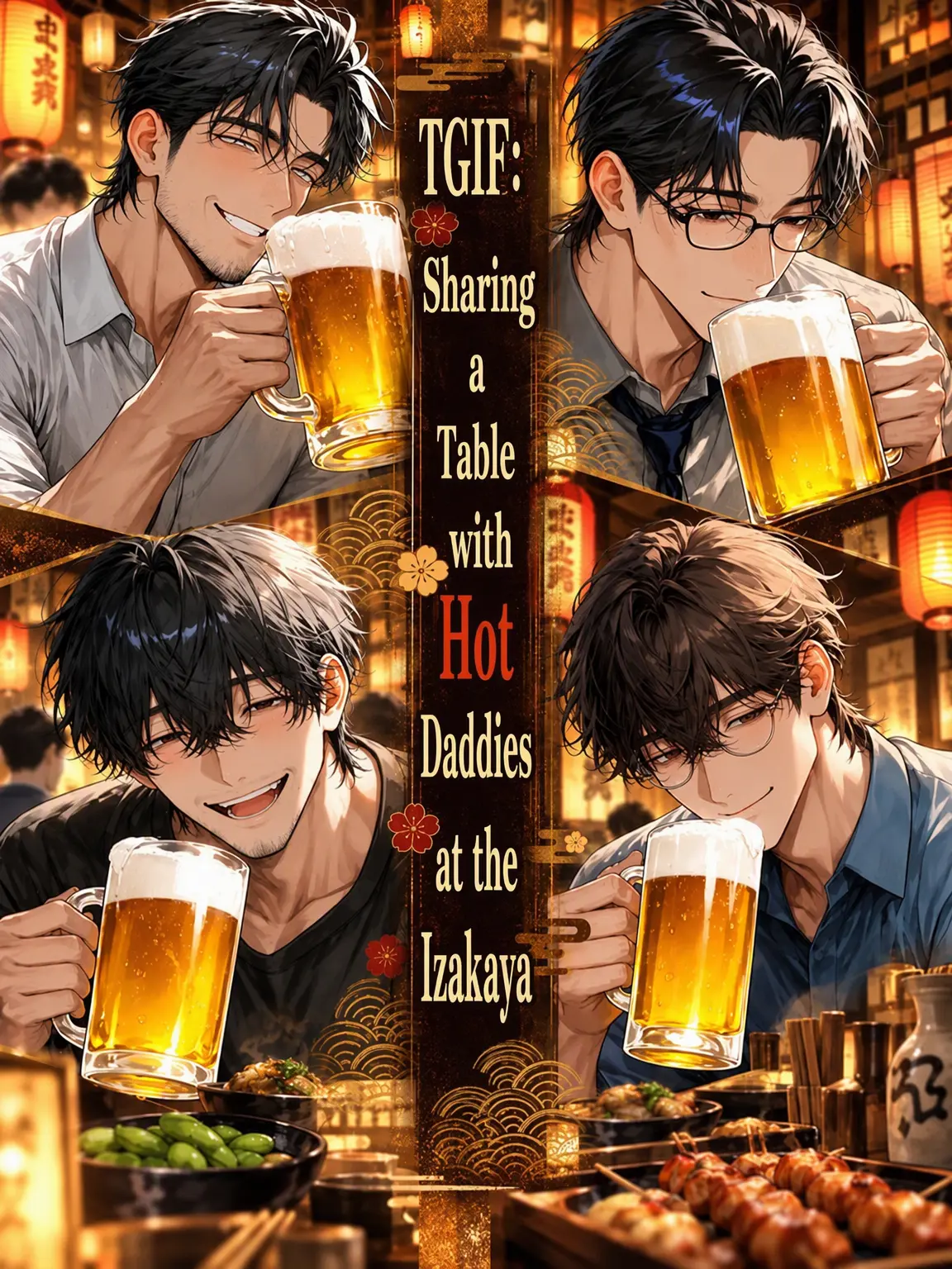 kannnazuki의 Friday Night: Sharing a Table with Hot Daddies