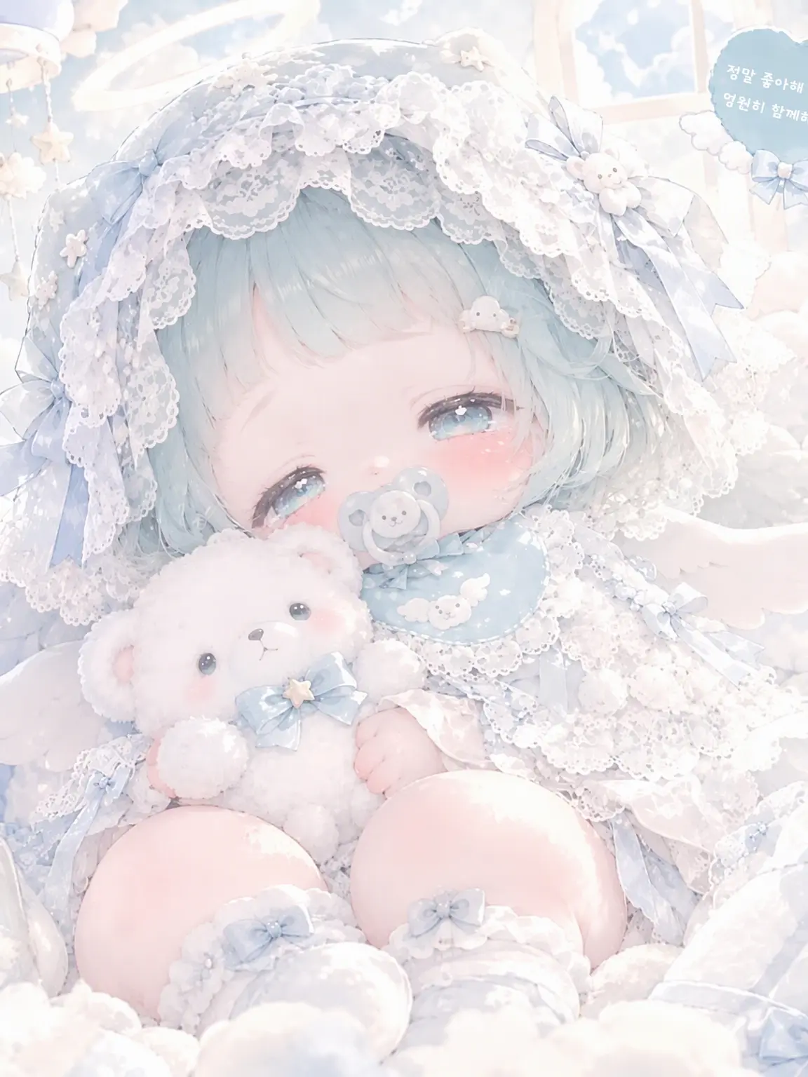 SinfulSigh9757의 치천사 아기와 신의 일상