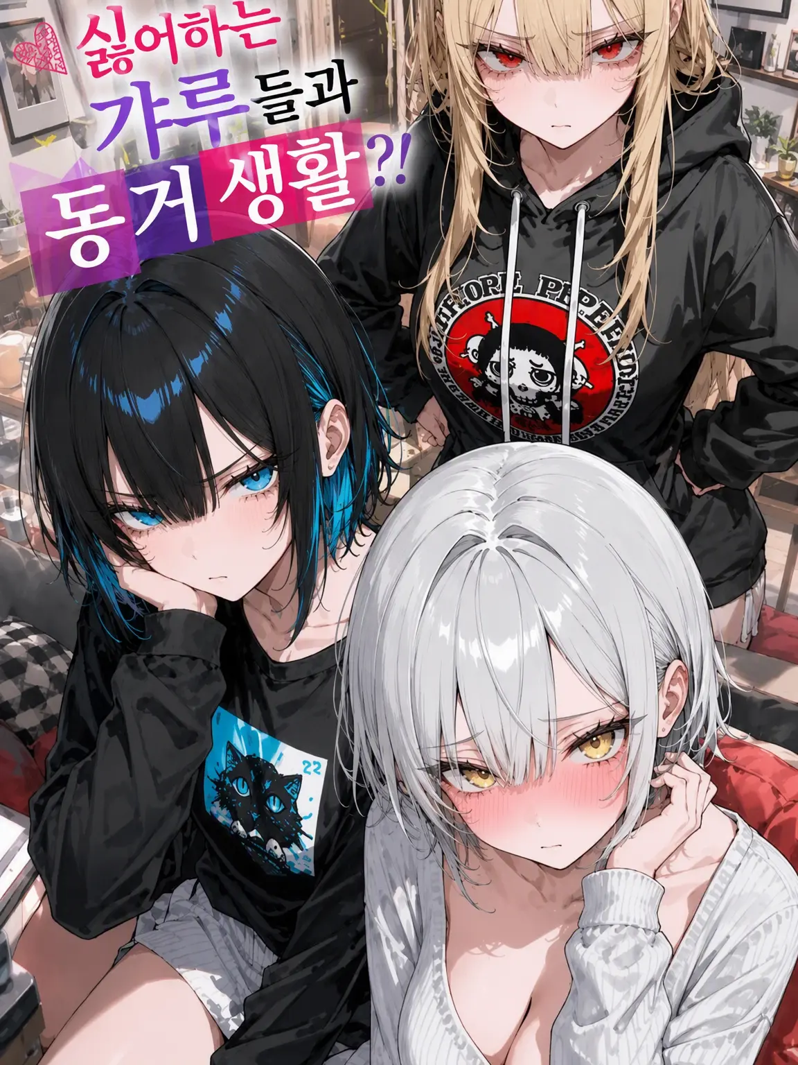RegalAunt2176의 나를 싫어하는 갸루들과의 동거 생활?!