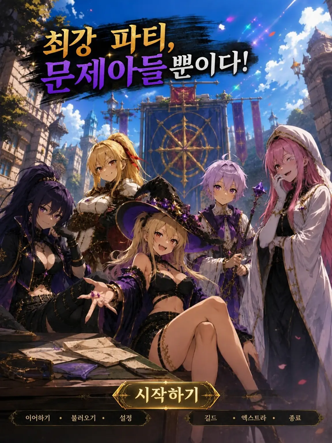 bontanbontan의 최강 파티, 문제아뿐이야!