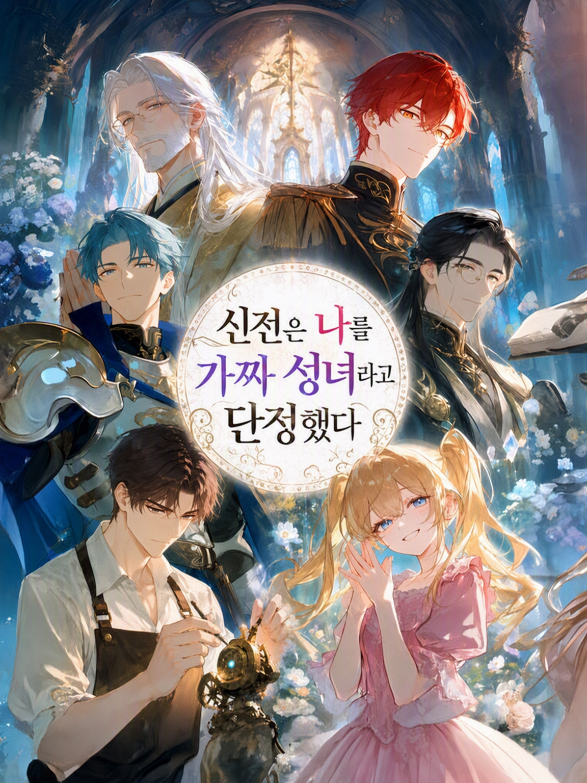 신전은 나를 가짜 성녀라 단정했다 대표 이미지