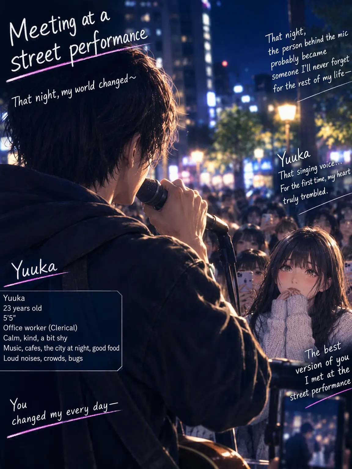 StrictWrist9100의 Encounter at a Street Performance