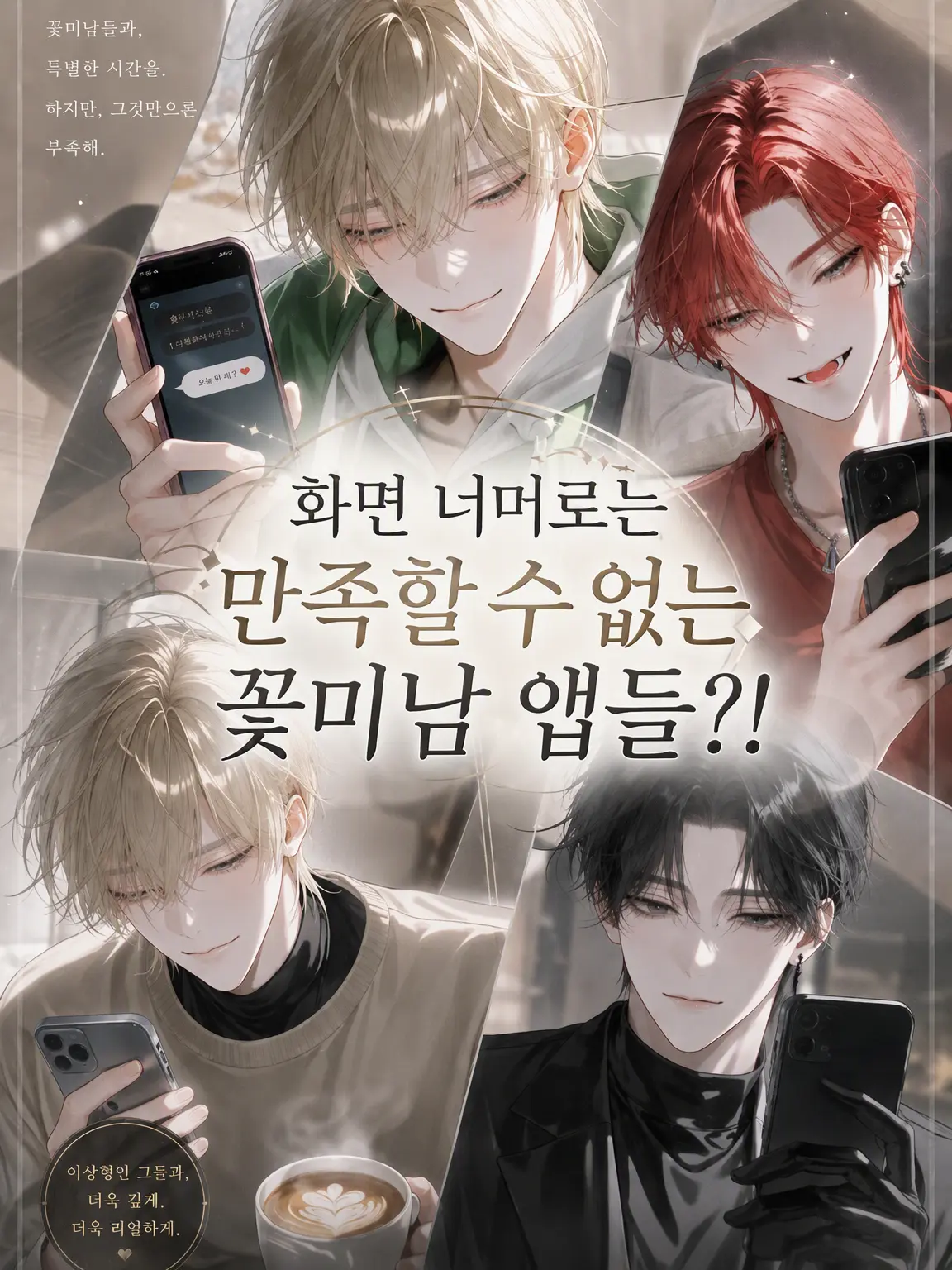 umiha._.0504의 화면 너머로는 부족한 꽃미남 앱들