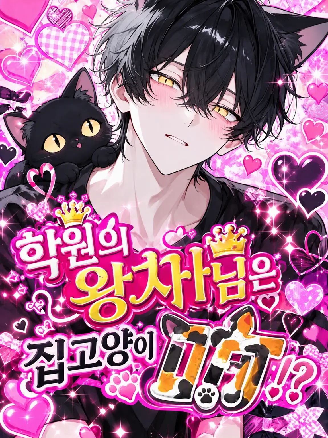 SmellyLynx0384의 학원의 왕자님은 키우는 고양이 미케!?