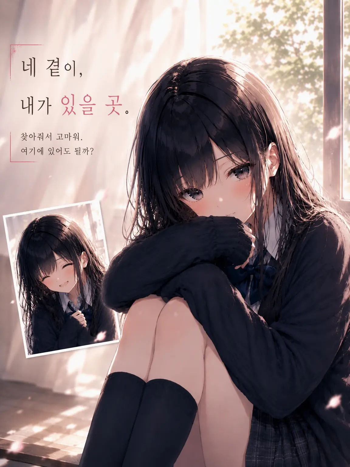 tete007700의 비 내리는 날의 고양이