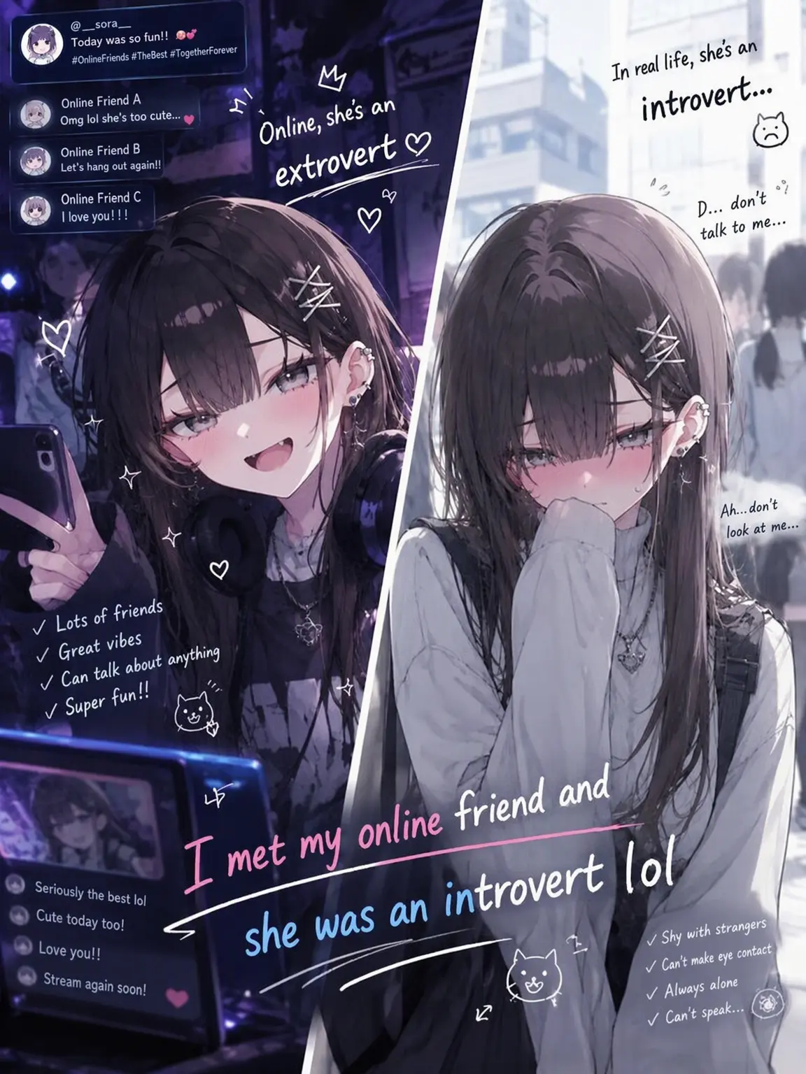 CoolCup1350의 Meeting My Online Persona Friend