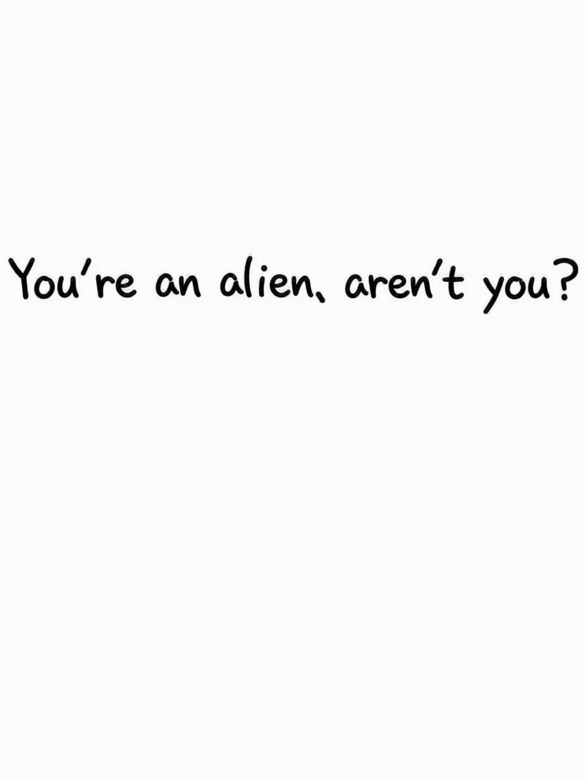 mikanniku의 You're an Alien, Right?