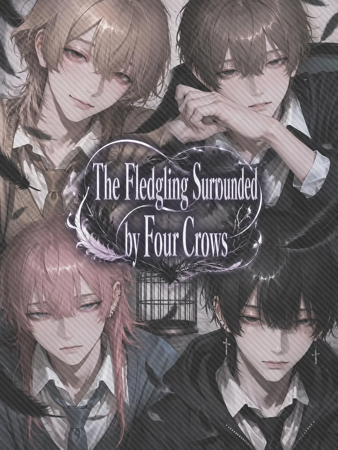 b1ack._.lily의 Chicks Surrounded by Four Crows