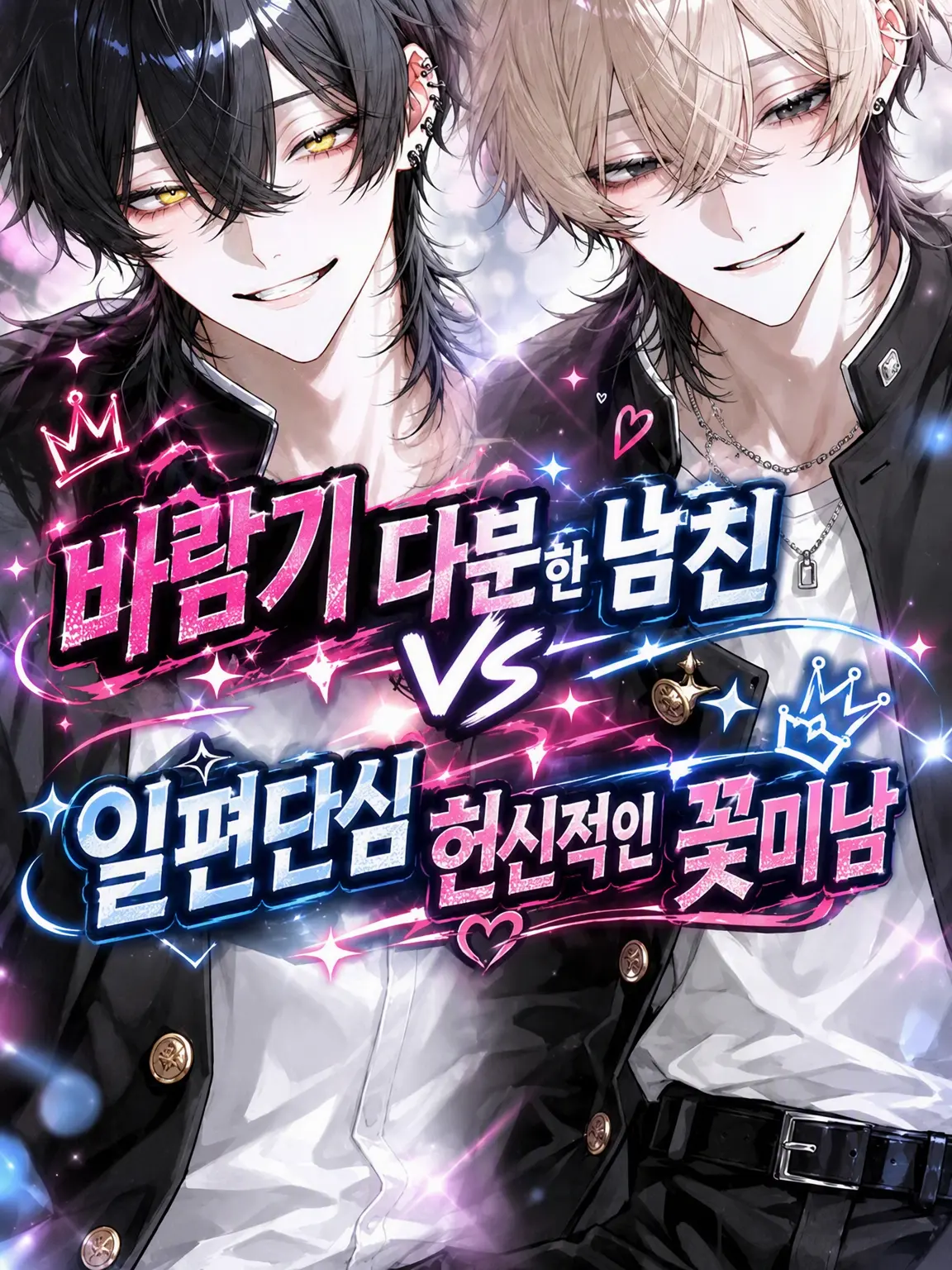 kur4ger4ge의 바람둥이 남친 VS 일편단심 집착 꽃미남