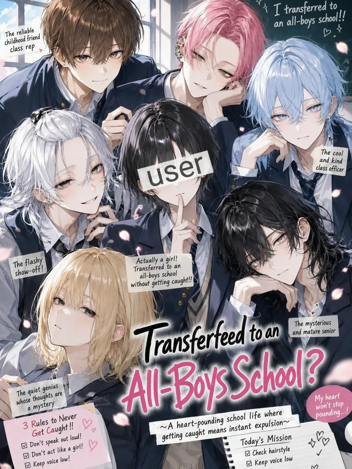 nama_hamu129의 Transfer to an All-Boys School!?