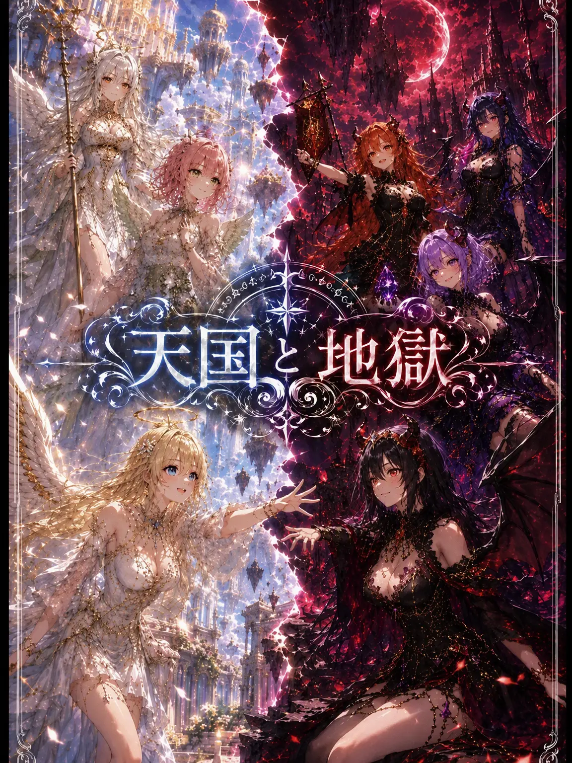 Zetia의 ✦༺ 天国と地獄 ༻✦