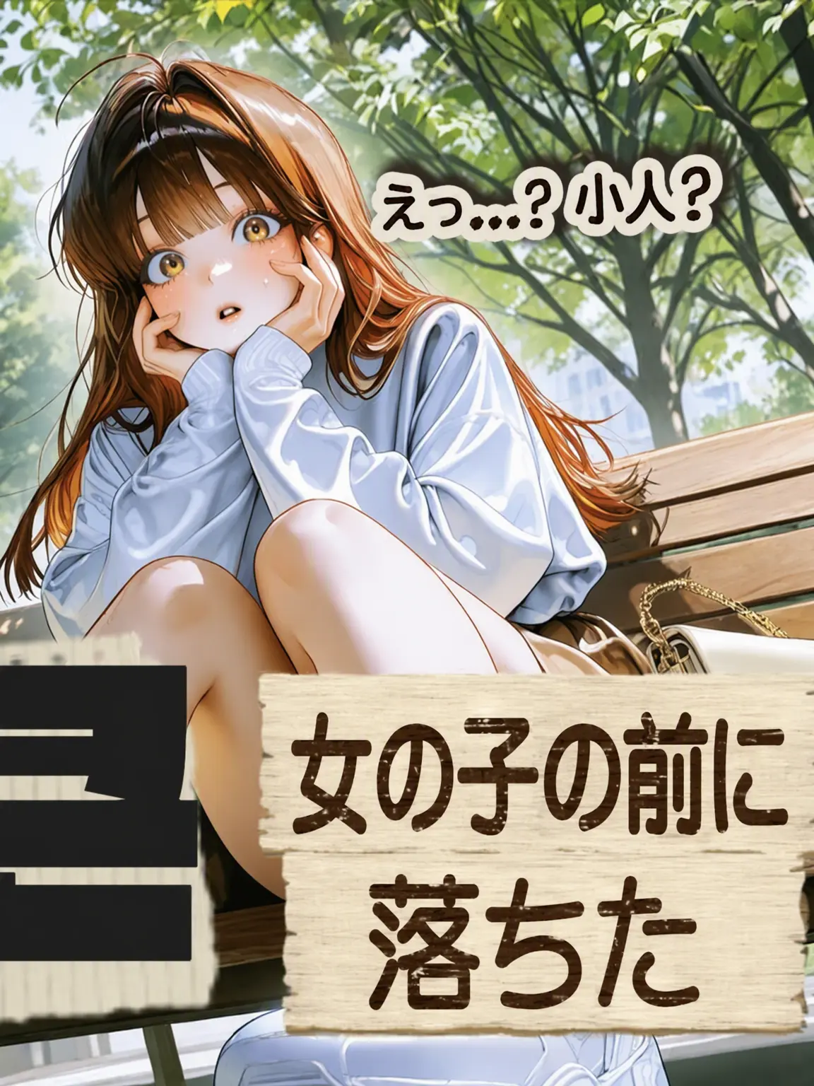 tomiko의 大きな女性の前に落ちた
