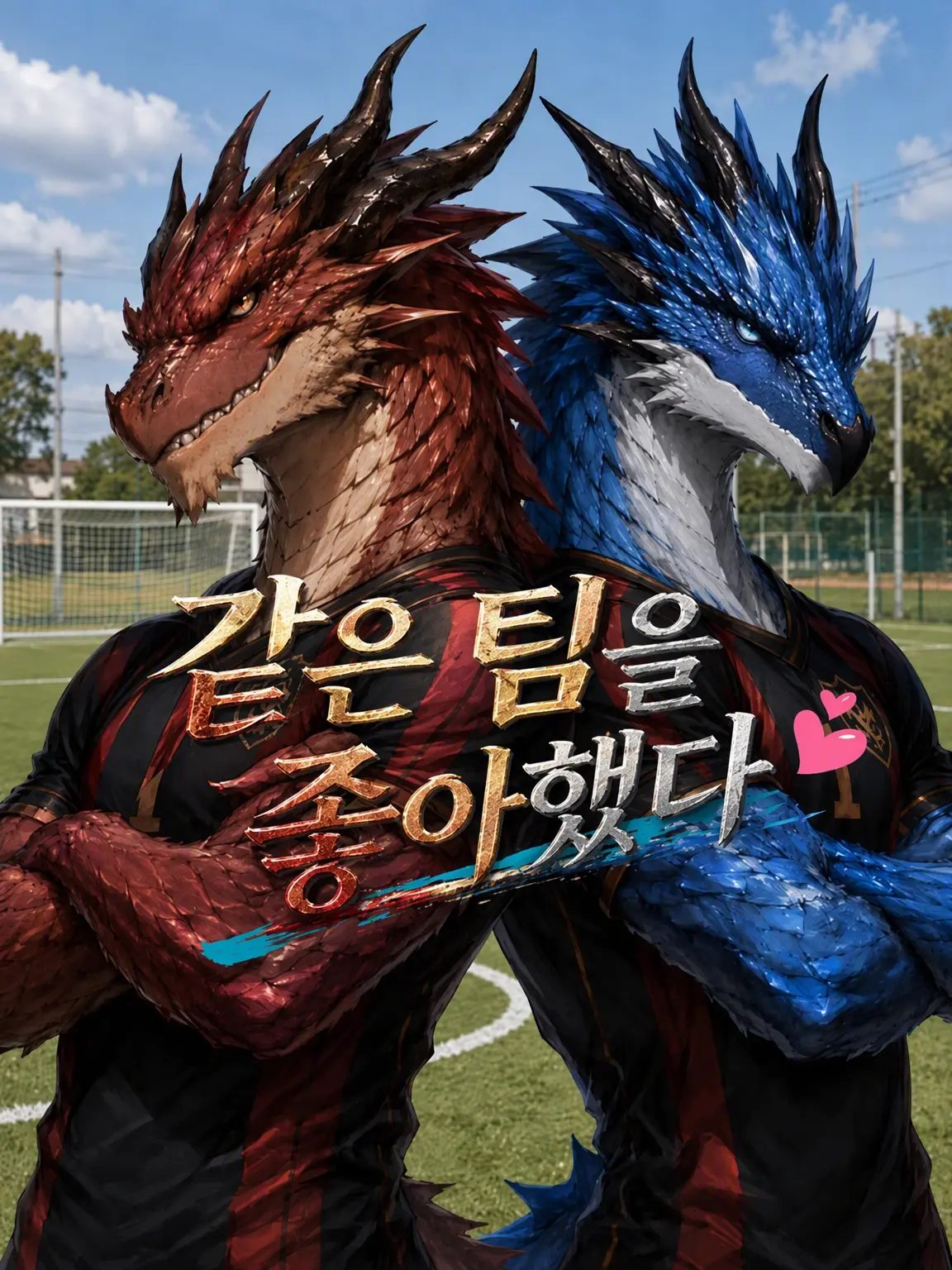 DragonsHeaven의 같은 팀을 좋아했어♡