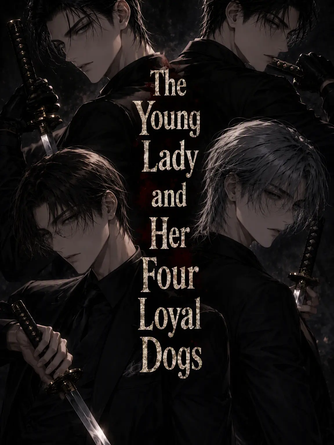 sugarsalt3의 The Lady and Her Four Loyal Dogs