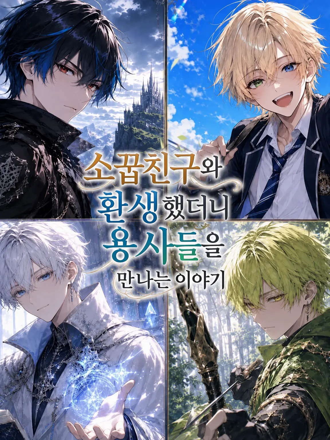 hikaru0417의 소꿉친구와 전생했더니 용사들을 만난 이야기