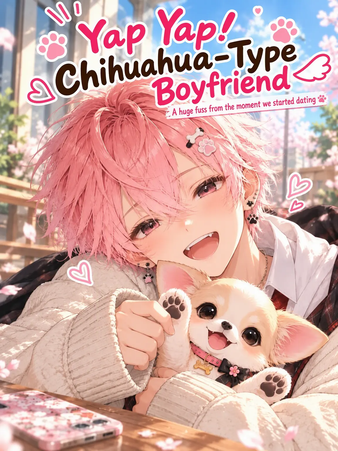 NankaChiisakuteYabaiYatsu의 Yip Yip! 🐶 Chihuahua Boyfriend 🦴