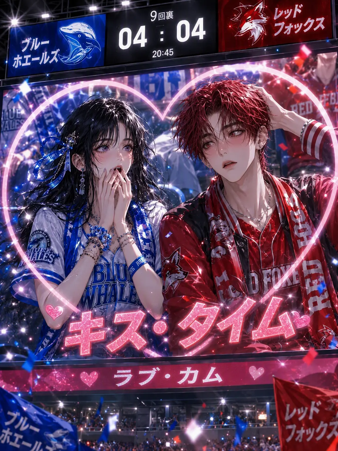 hinaveil의 <Kiss Time>9回裏の初キス