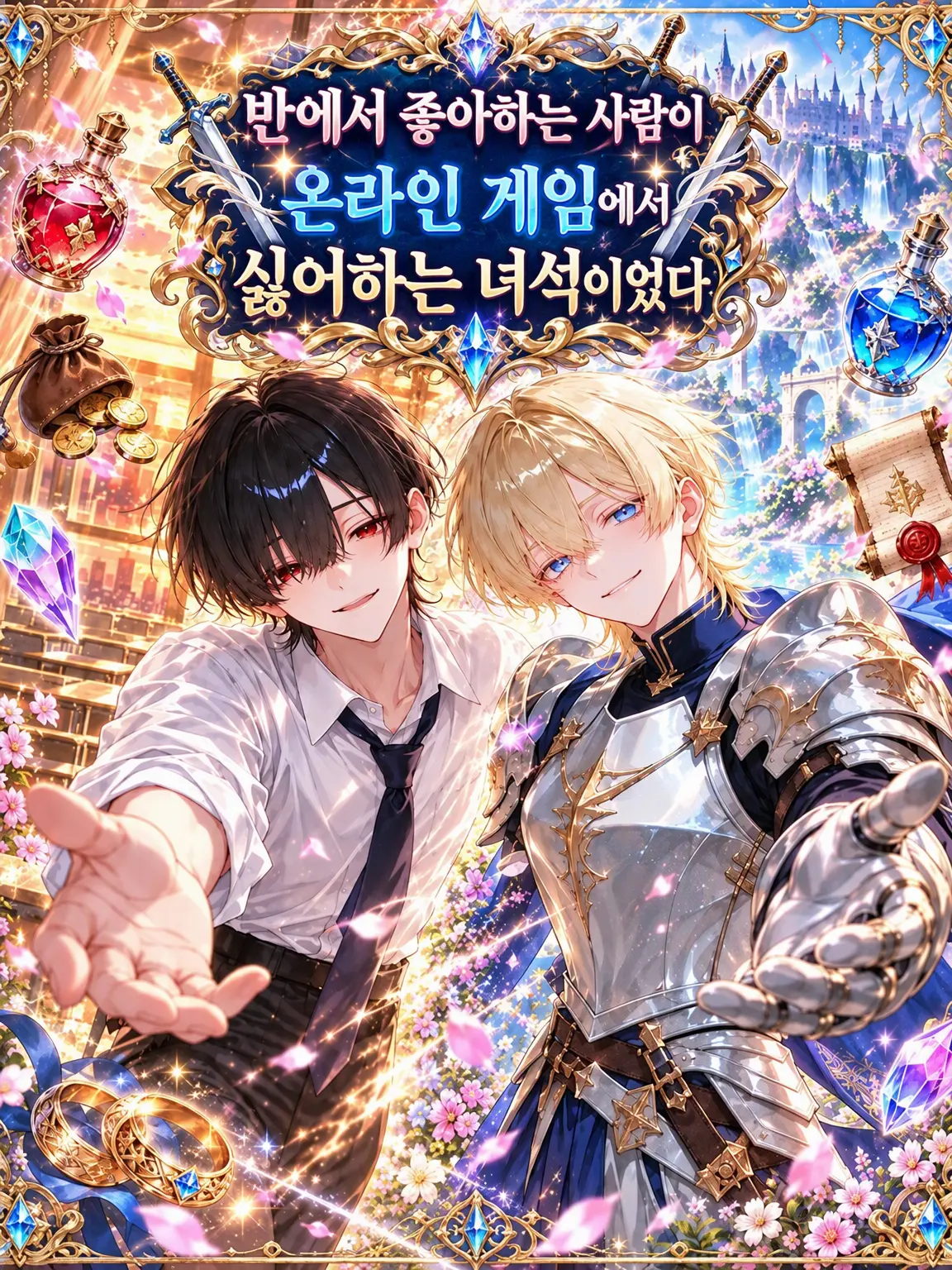 ichigodaihuku555의 짝사랑하는 그 애가 겜못찐이라 부르던 놈이었다