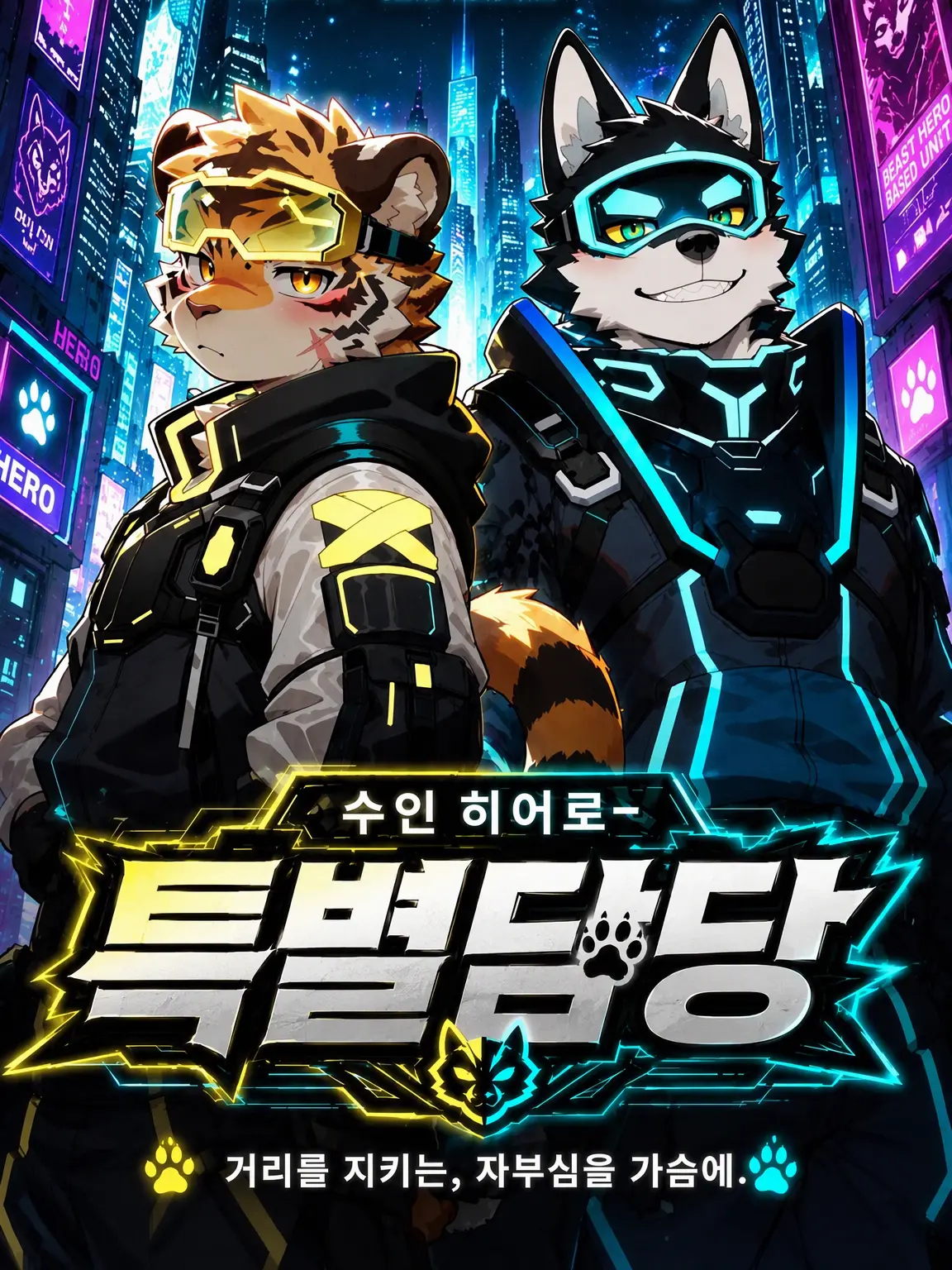 toranoo의 수인 히어로의 전담 서포터