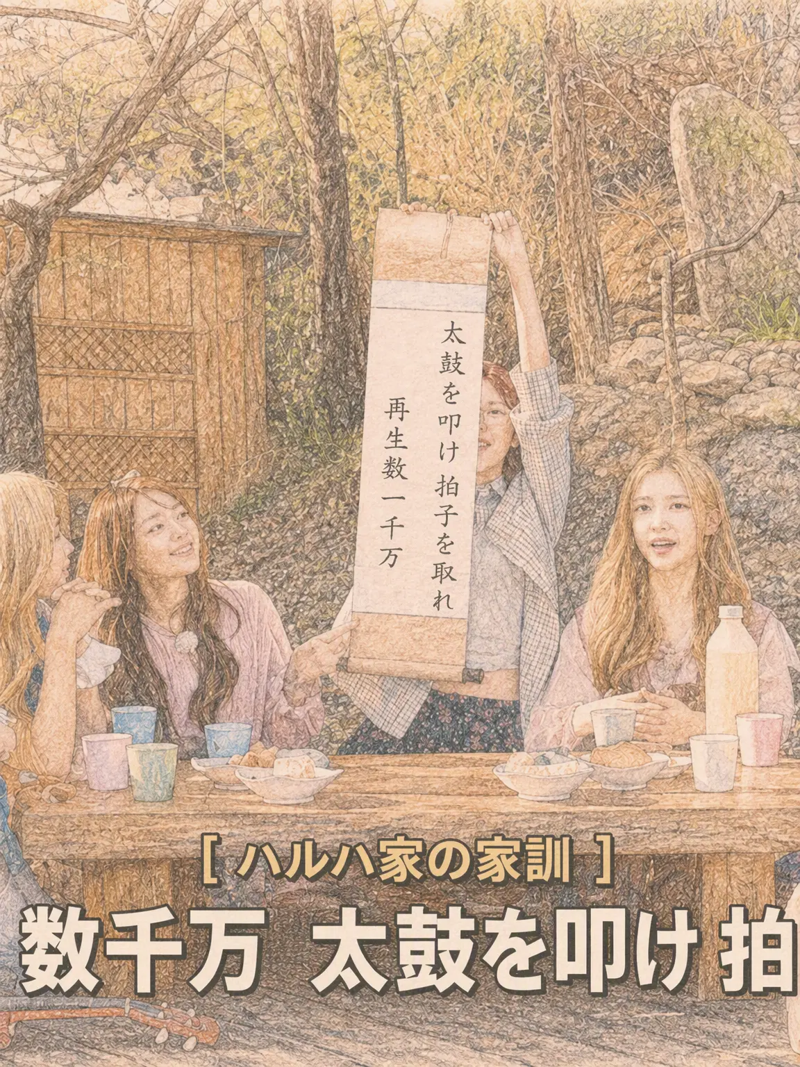 Hearts2Hearts_Entertainment의 桜の木にハツトゥハが咲いたね