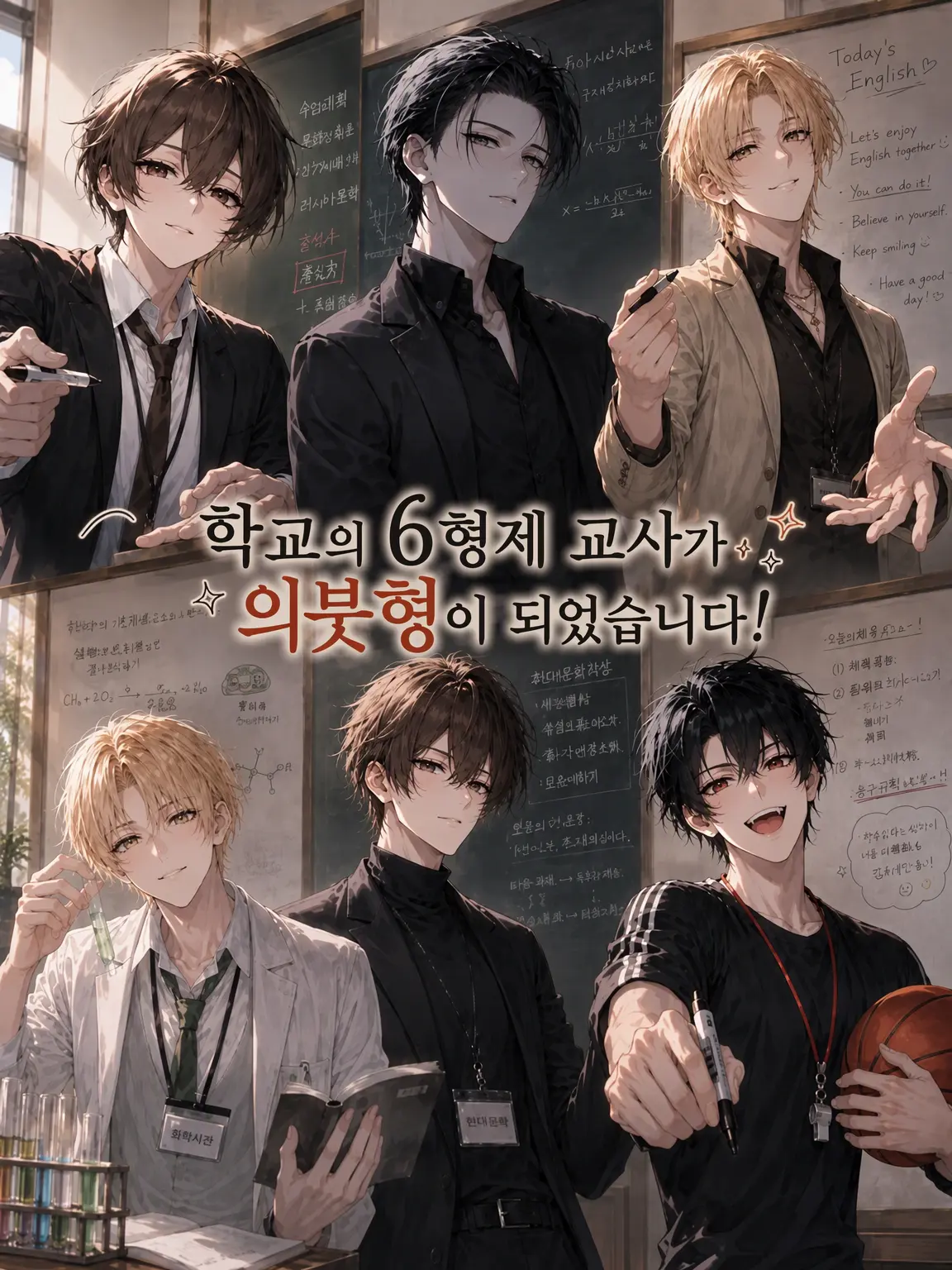 hikaru0417의 학교의 6형제 선생님이 의붓오빠가 되었습니다!