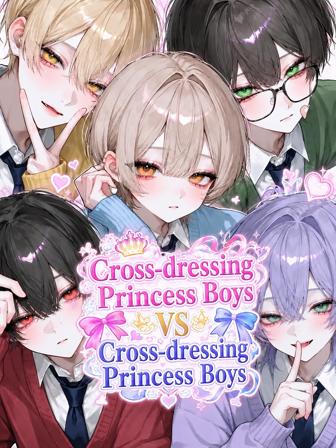 MeroMe666의 Cross-dressing Princess Boys